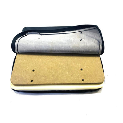 Sedile a rotelle in alluminio pieghevole leggero con poggiapiedi rimovibile 105 mm - WH910