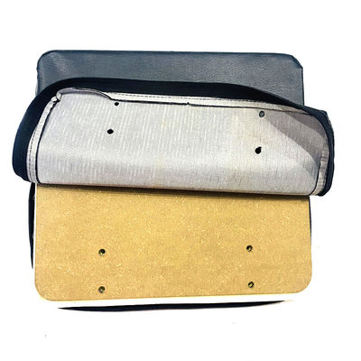 Sedile a rotelle in alluminio pieghevole leggero con poggiapiedi rimovibile 105 mm - WH910